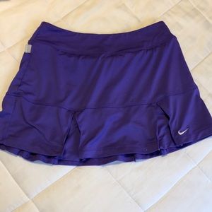 Purple Nike tennis skirt